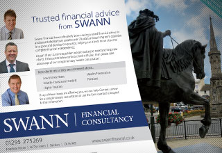 Swann Financial Flyer Design