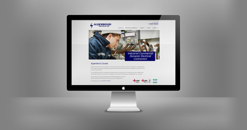 Alderwood Electrical Website Design