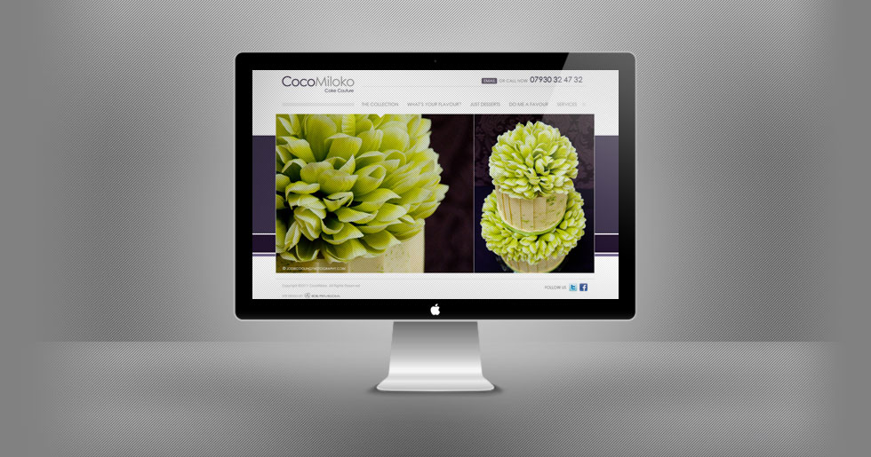 CocoMiloko Website Design